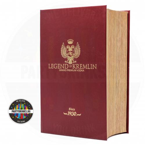 Водка Легенда Кремля / Legend of Kremlin Red Book 700ml 40%
